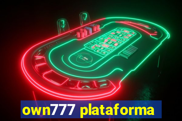 own777 plataforma